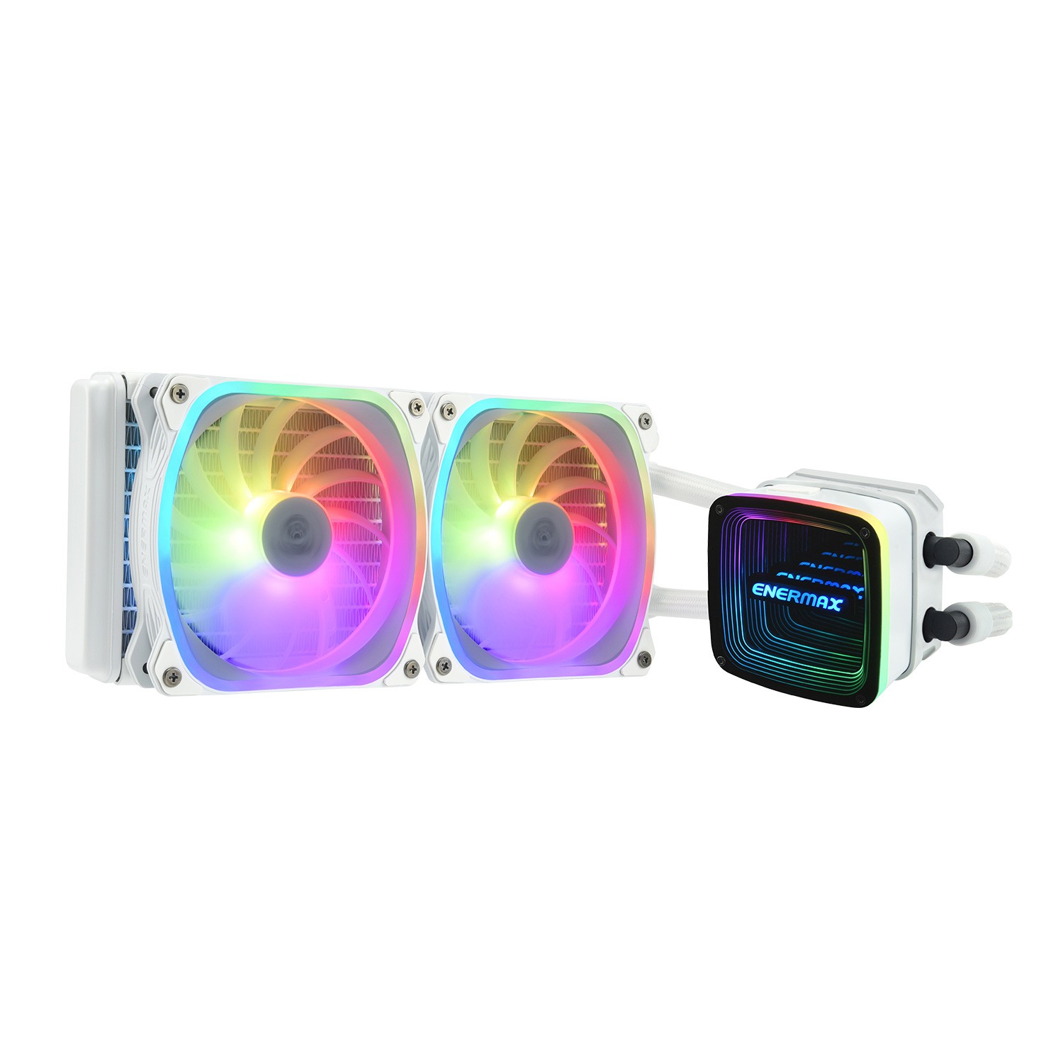 Dissipatore A Liquido Enermax Aquafusion ADV 240 mm Bianco - Immagine 1