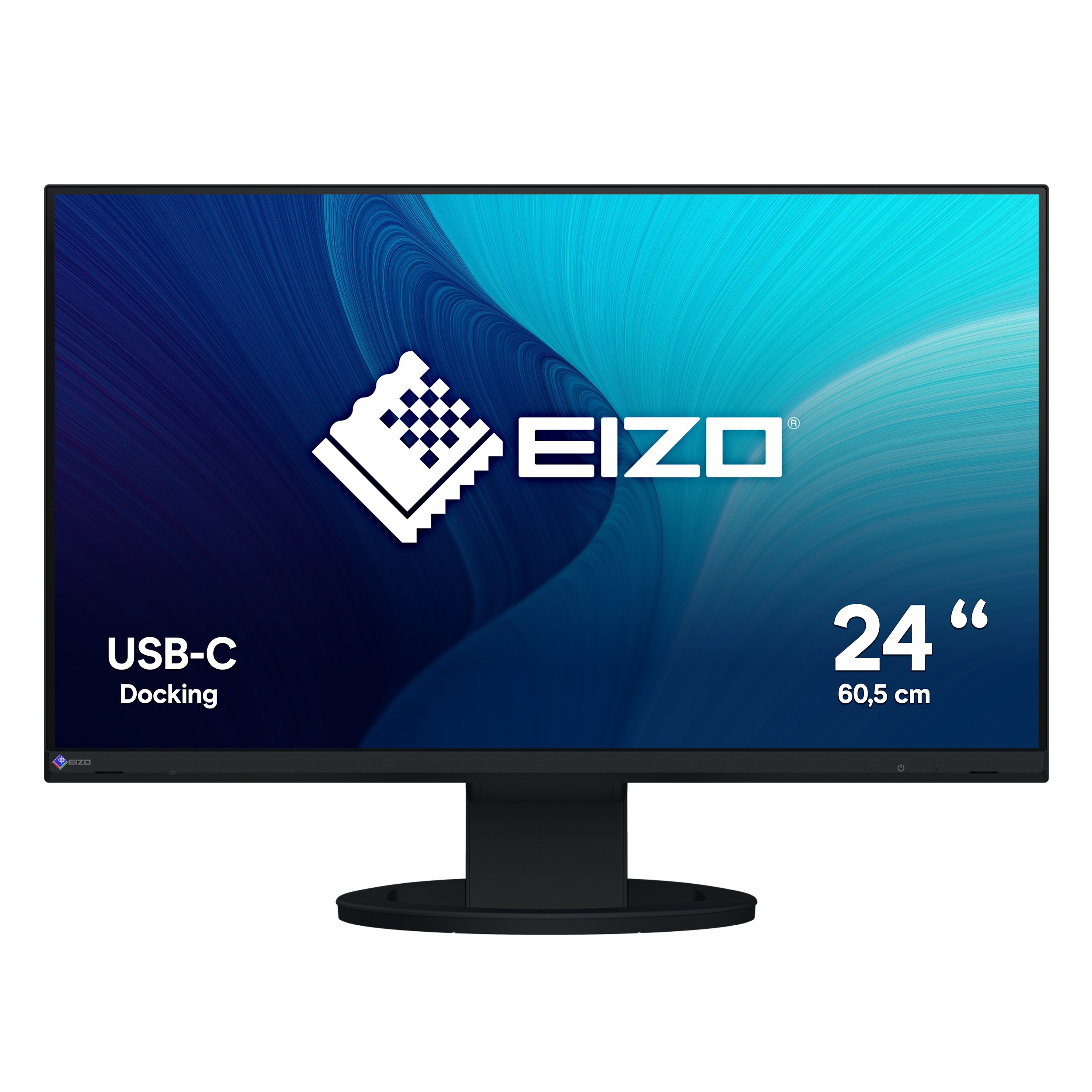 Monitor EIZO EV2480-BK 24'' FullHD IPS USB-C LED Nero - Immagine 1