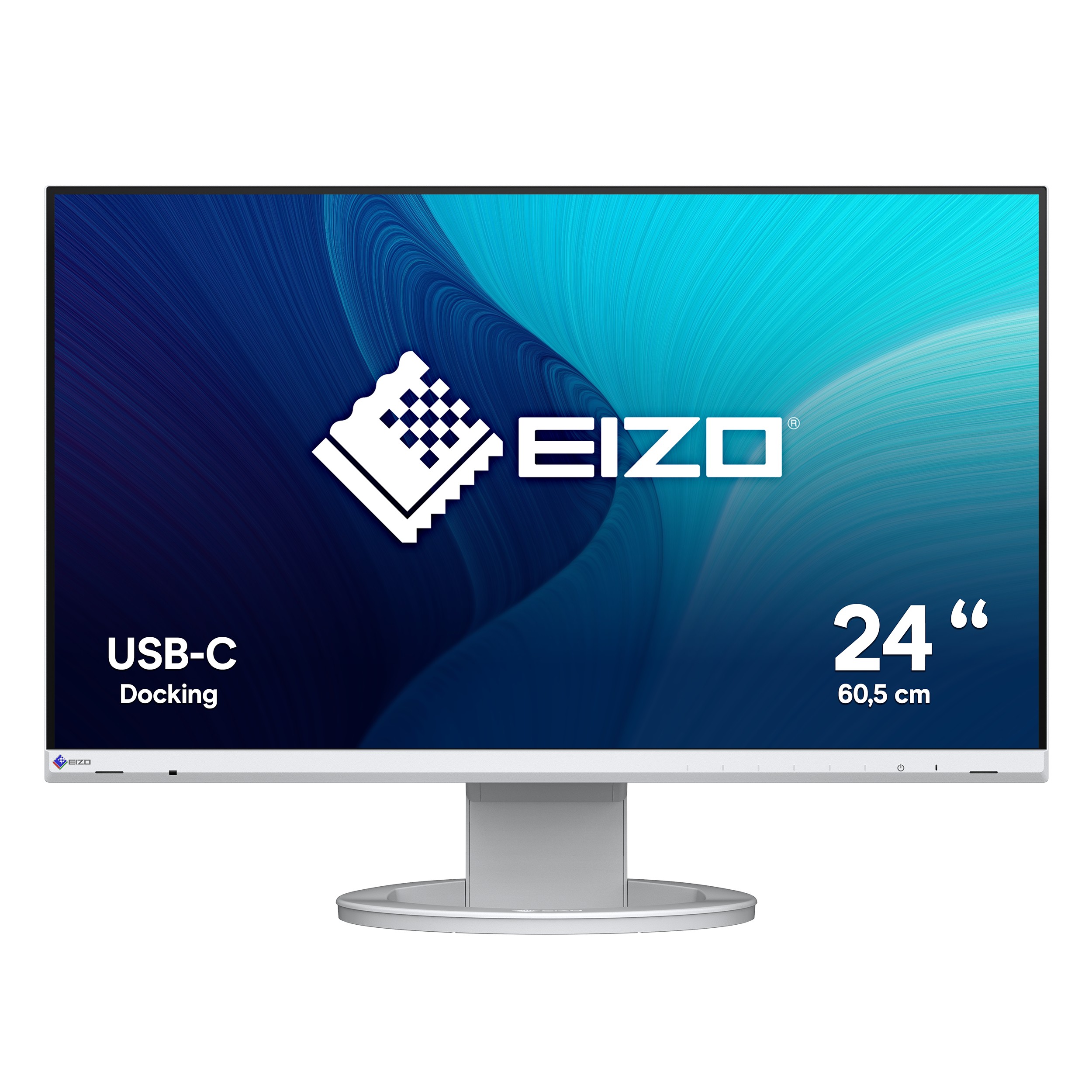 Monitor EIZO EV2480-WT 24'' FullHD IPS USB-C LED Bianco - Immagine 1