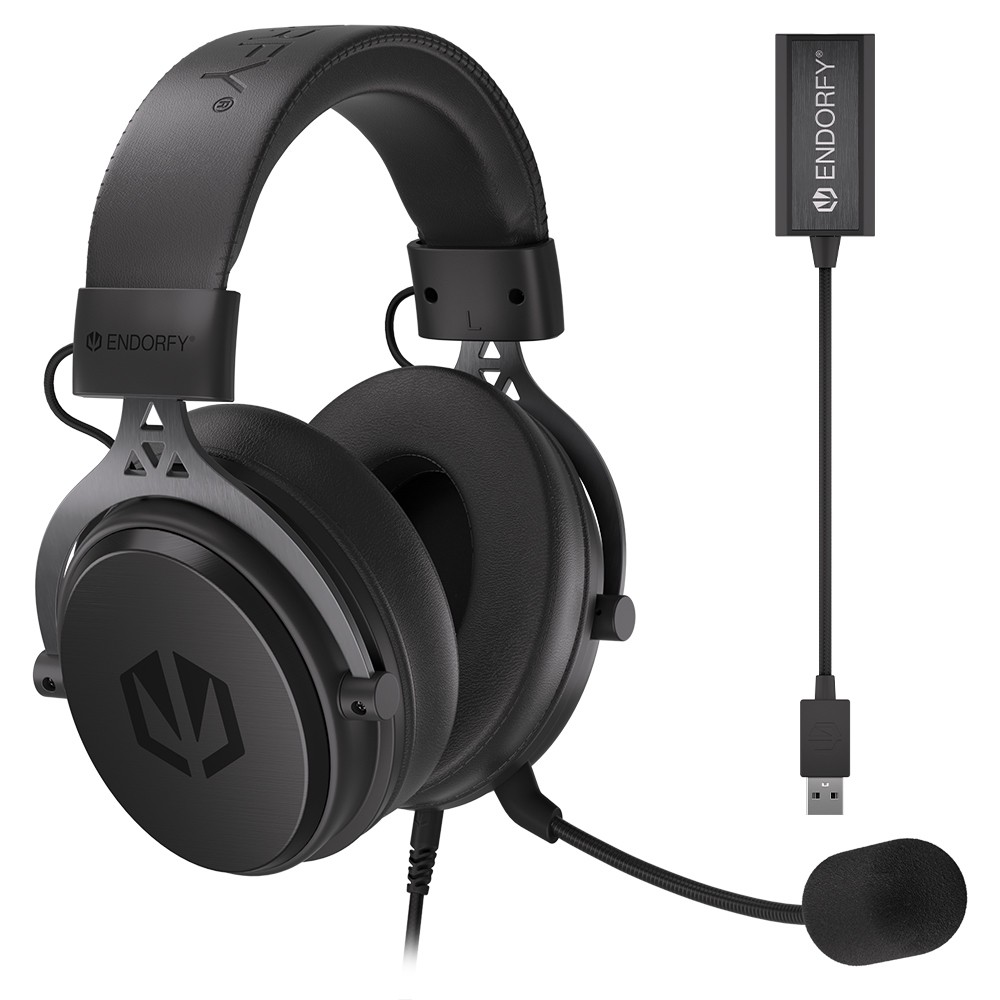 Headset ENDORFY VIRO Plus USB Nero - Immagine 1