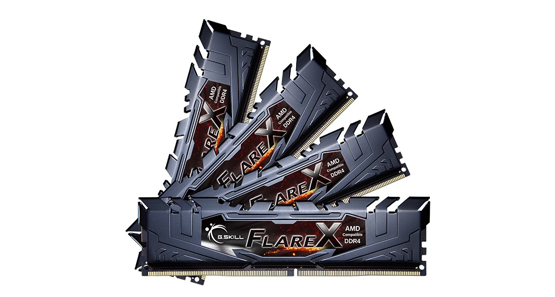 Ram G.Skill Flare X DDR4 3200 MHz 64 GB (4x16) CL16 - Immagine 1