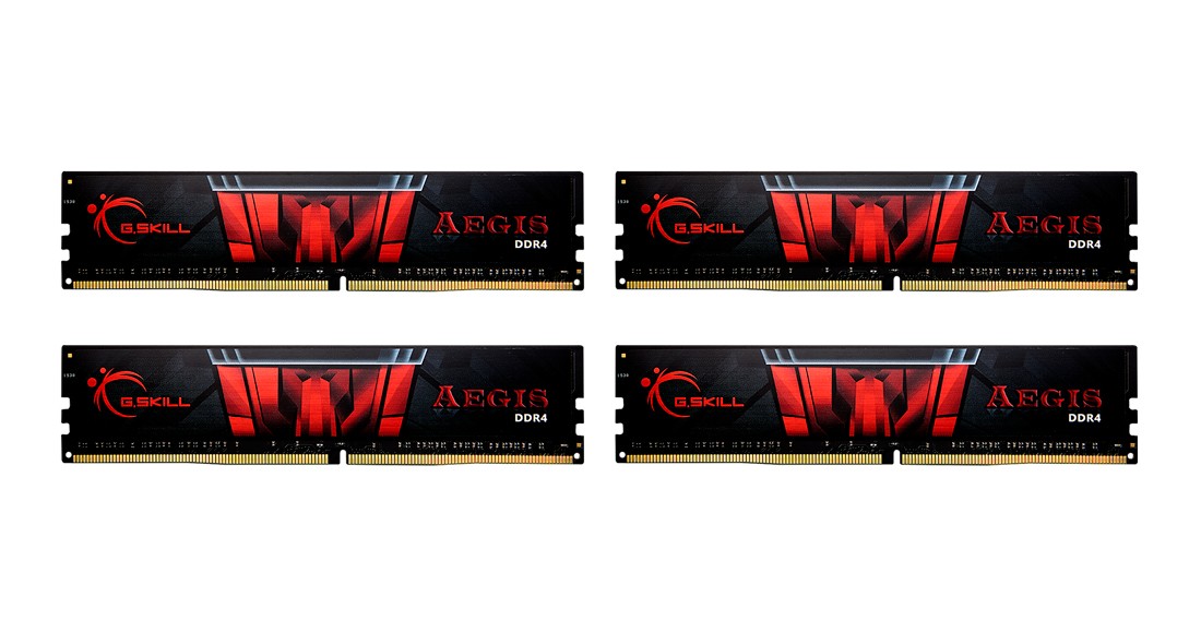 Ram G.Skill Aegis DDR4 3200 MHz 64 GB (4x16) CL16 - Immagine 1