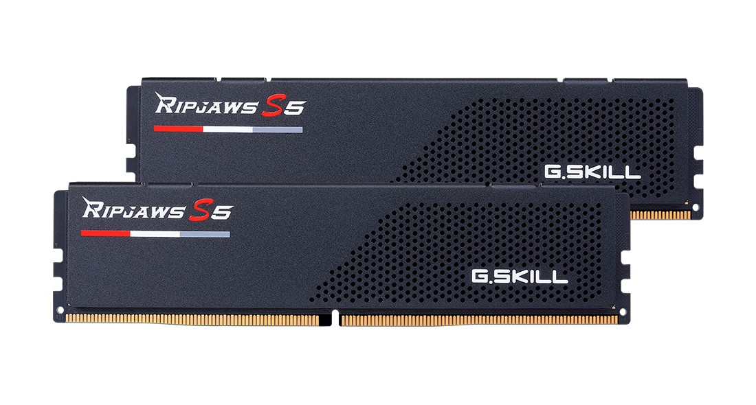 Ram G.SKILL RIPJAWS S5 DDR5 5200MHz 64GB (2x32) XMP 3.0 CL36 NERO - Immagine 1