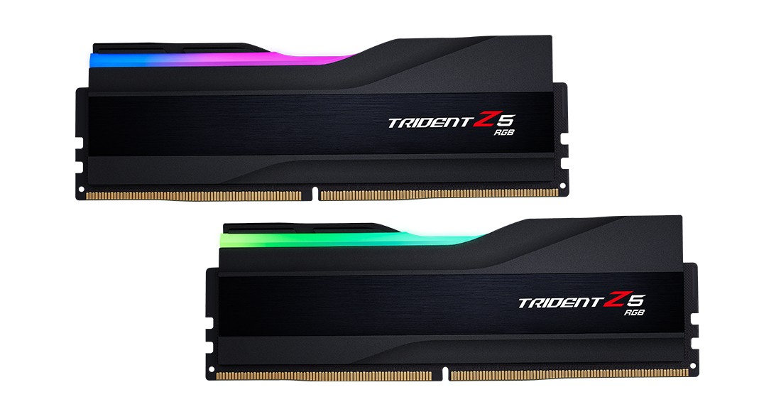 Ram G.SKILL TRIDENT Z5 DDR5 5600MHz 32GB (2x16) RGB XMP 3.0 CL36 NERO - Immagine 1