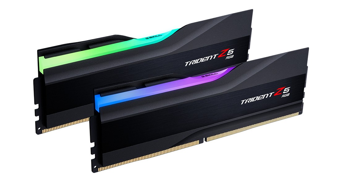 Ram G.SKILL TRIDENT Z5 DDR5 5600MHz 64GB (2x32) RGB XMP 3.0 CL36 NERO - Immagine 1