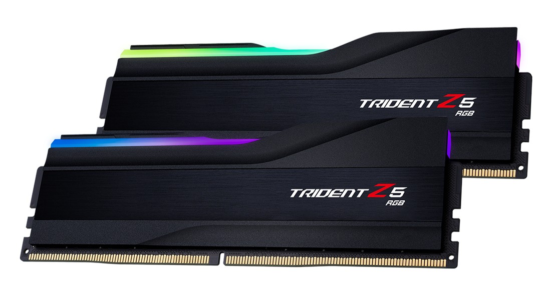 Ram G.SKILL TRIDENT Z5 DDR5 5600MHz 96GB (2x48) RGB XMP 3.0 CL40 NERO - Immagine 1