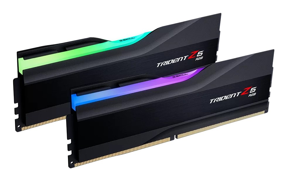Ram G.Skill Trident Z5 DDR5 6000Mhz 64GB (2x32GB) RGB CL28 Nero XMP - Immagine 1