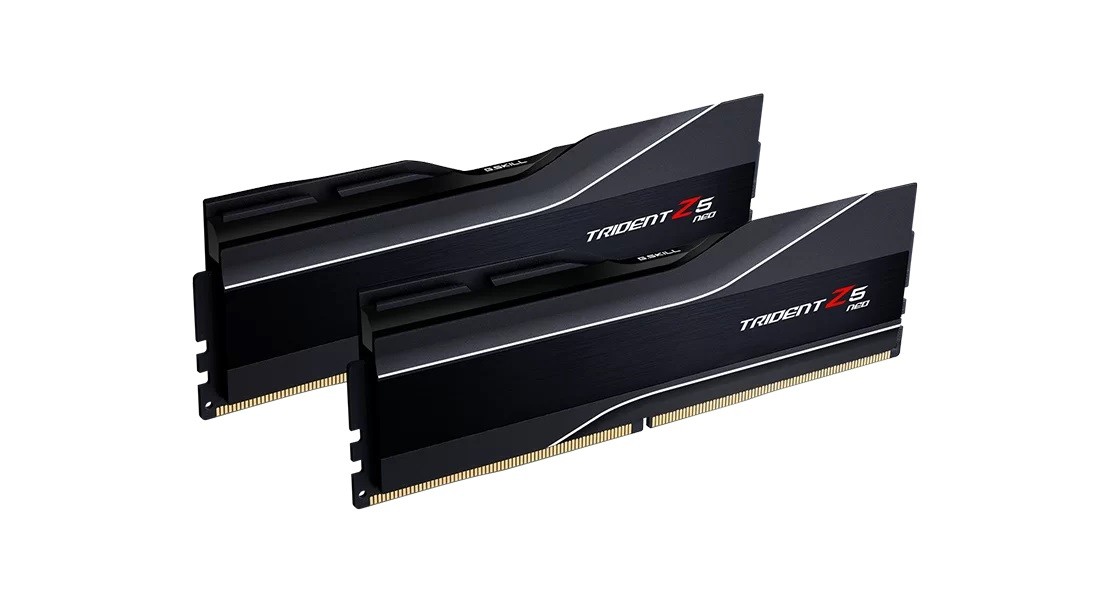 Ram G.SKILL TRIDENT Z NEO DDR5 6000MHz 64GB (2x32) EXPO CL30 NERO - Immagine 1