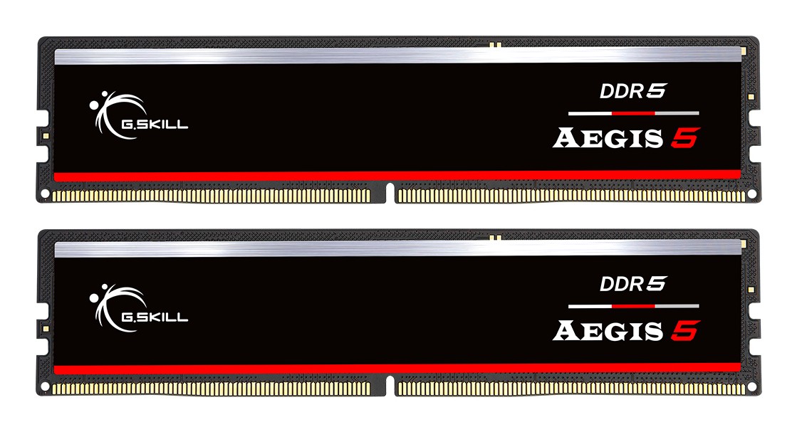 Ram G. Skill Aegis 5 DDR5 6000Mhz 32GB (2x16GB) CL36 Nero XMP/EXPO - Immagine 1