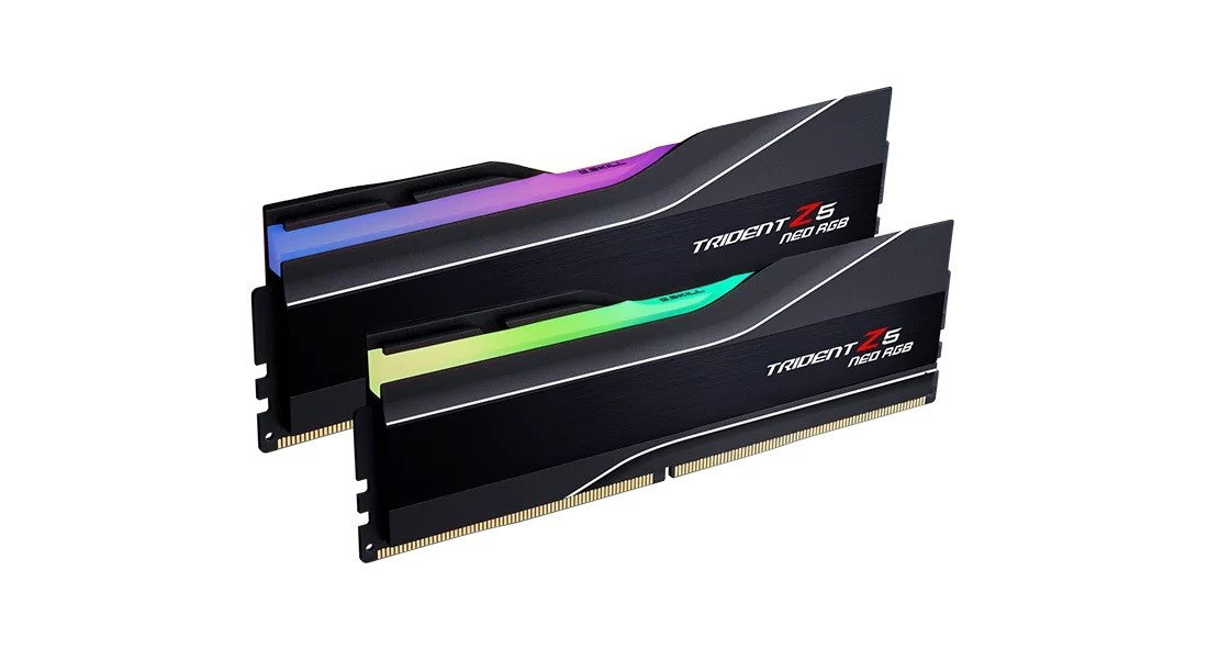 Ram G.SKILL TRIDENT Z NEO DDR5 6000MHz 32GB (2x16) RGB EXPO 3.0 CL36 NERO - Immagine 1