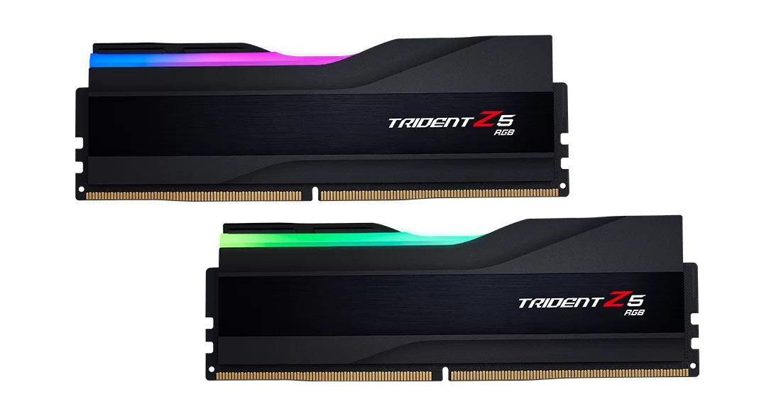 Ram G.SKILL TRIDENT Z5 DDR5 6000MHz 48GB (2x24) RGB XMP 3.0 CL 40 NERO - Immagine 1