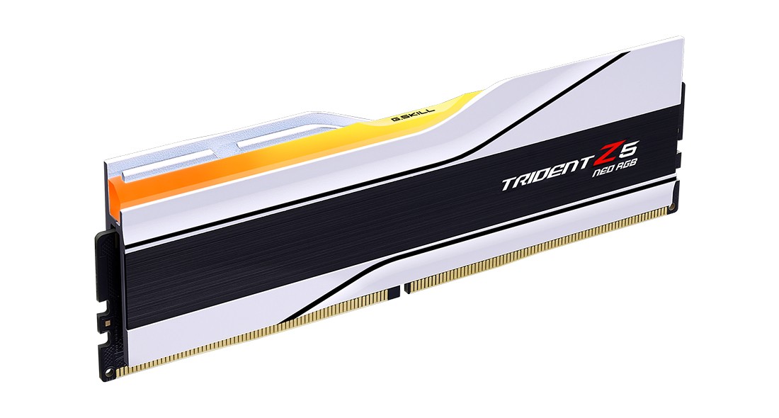 Ram G.SKILL TRIDENT Z5 NEO DDR5 6400Mhz 32GB (2x16) RGB EXPO CL32 BIANCO - Immagine 1