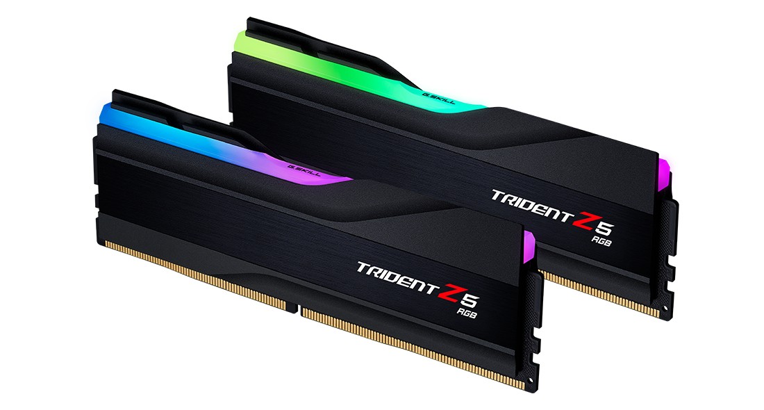 Ram G.SKILL TRIDENT Z5 DDR5 6800MHz 96GB (2x48) RGB XMP 3.0 CL34 NERO - Immagine 1