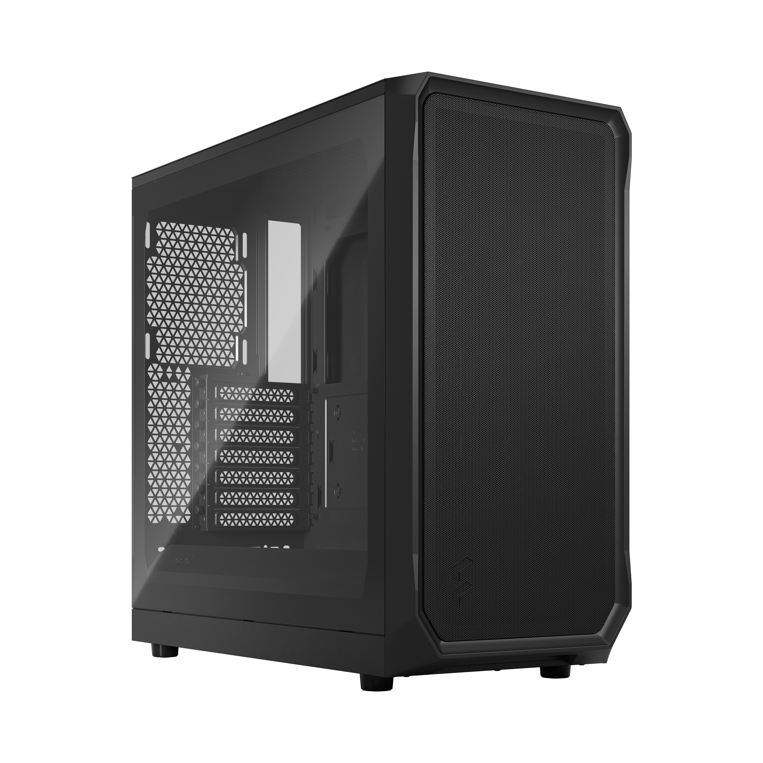 Case Fractal Design Focus 2 Black TG Clear Tint - Immagine 1
