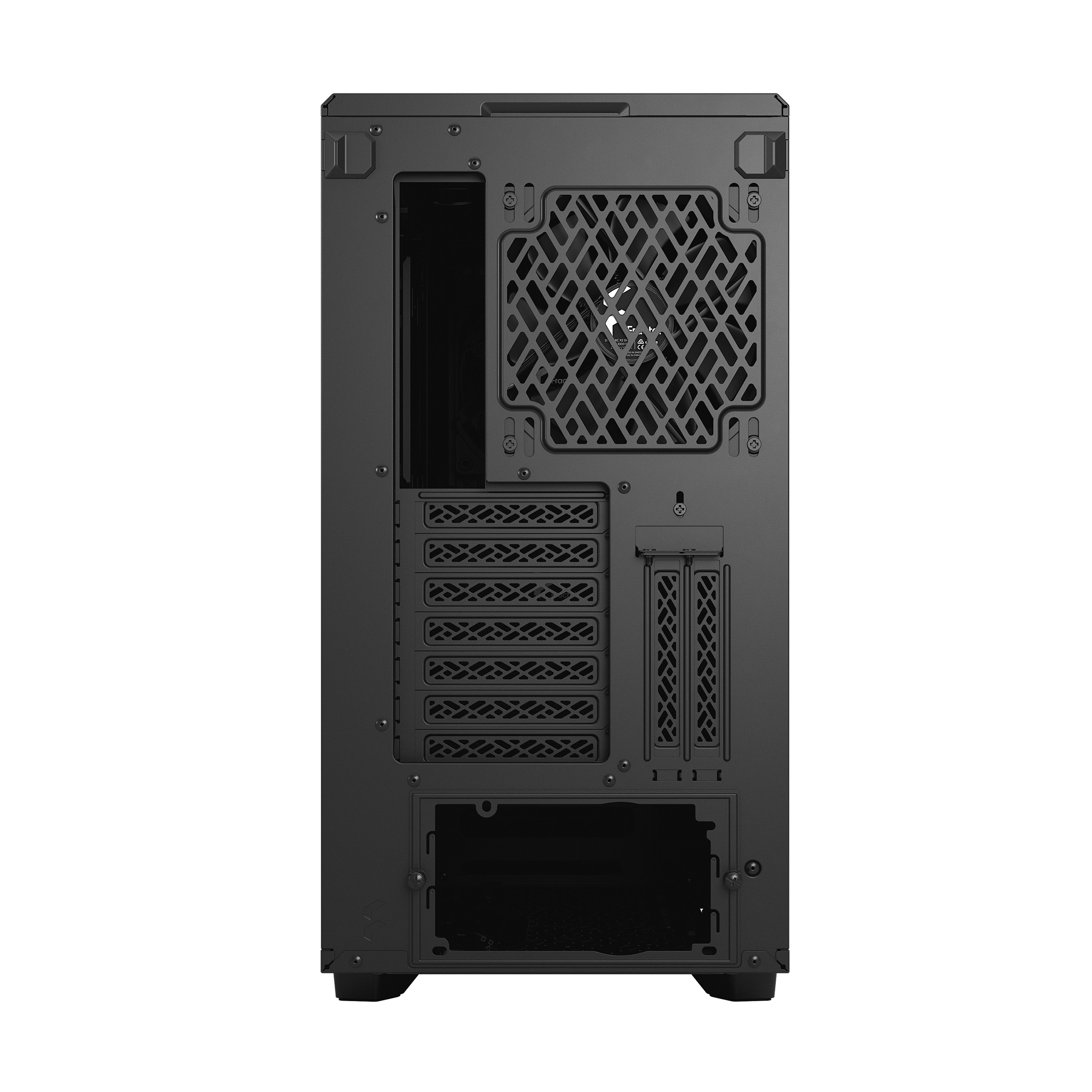 Case Fractal Design Meshify 2 Black Solid Midi-Tower Nero - Immagine 1