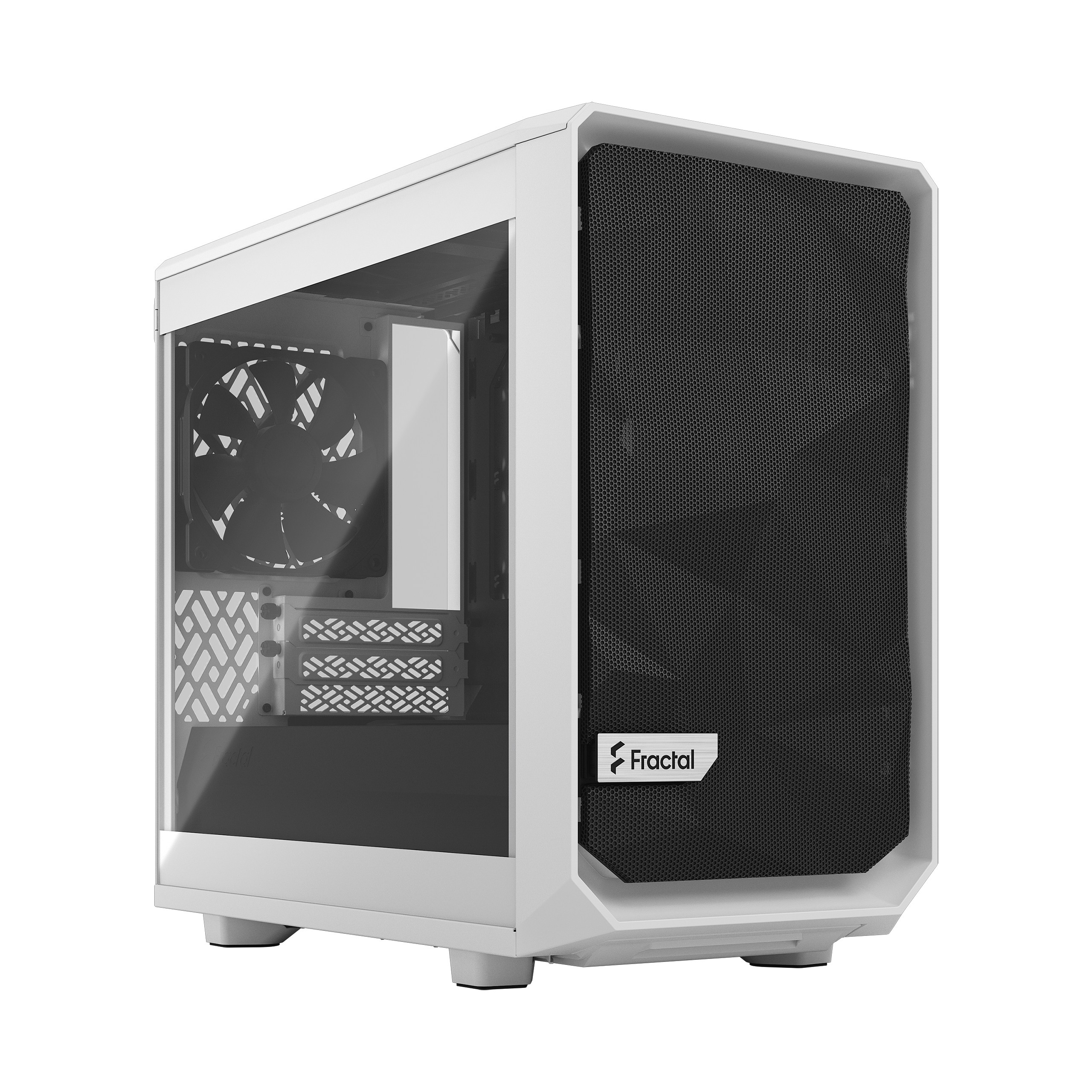 Case Fractal Design Meshify 2 Black TG Dark Tint Nero Midi Tower Vetro Temperato E-ATX - Immagine 1