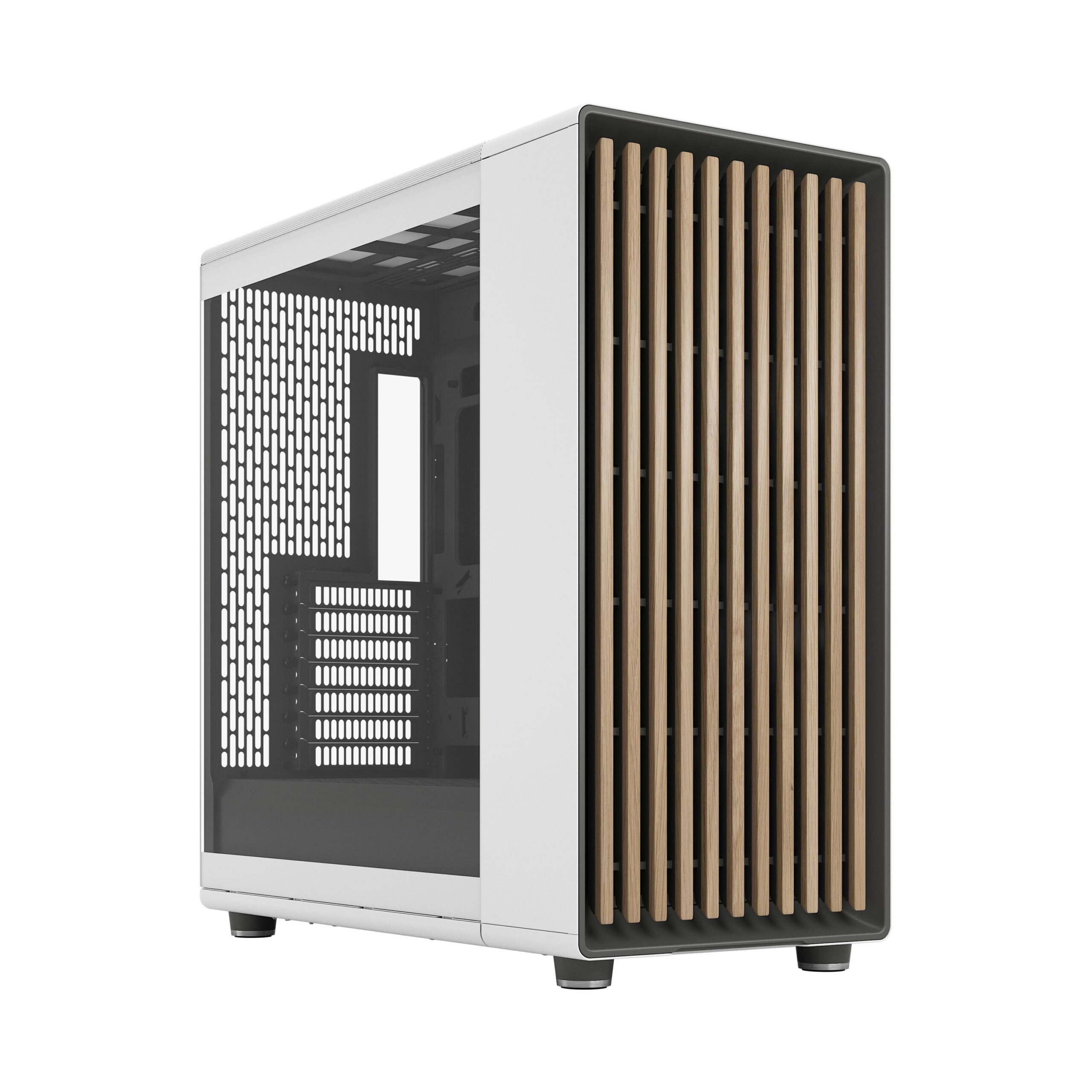 Case Fractal Design North XL RC Chalk TG Clear - Immagine 1