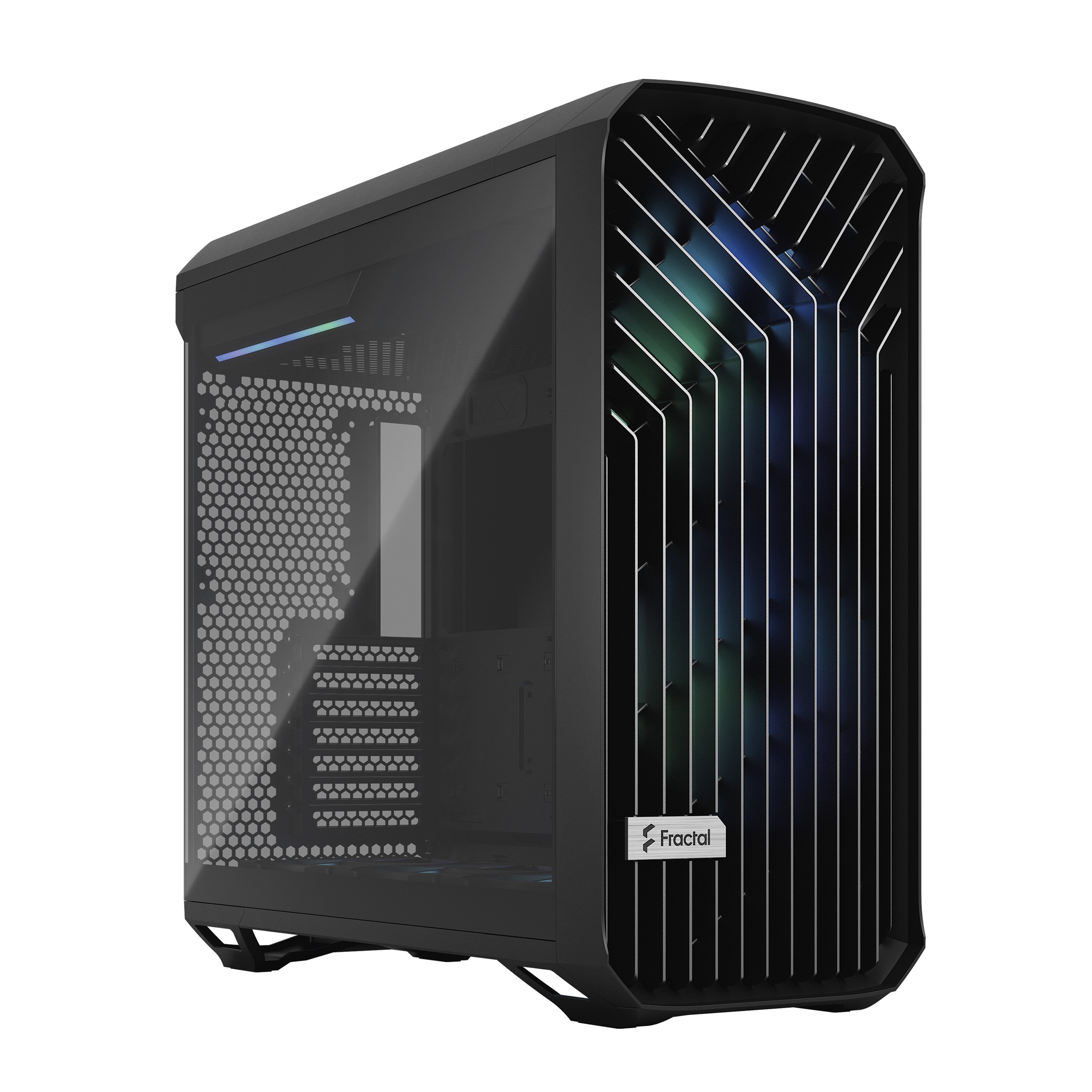 Case Fractal Design Torrent RGB Midi-Tower Vetro Temperato Nero - Immagine 1