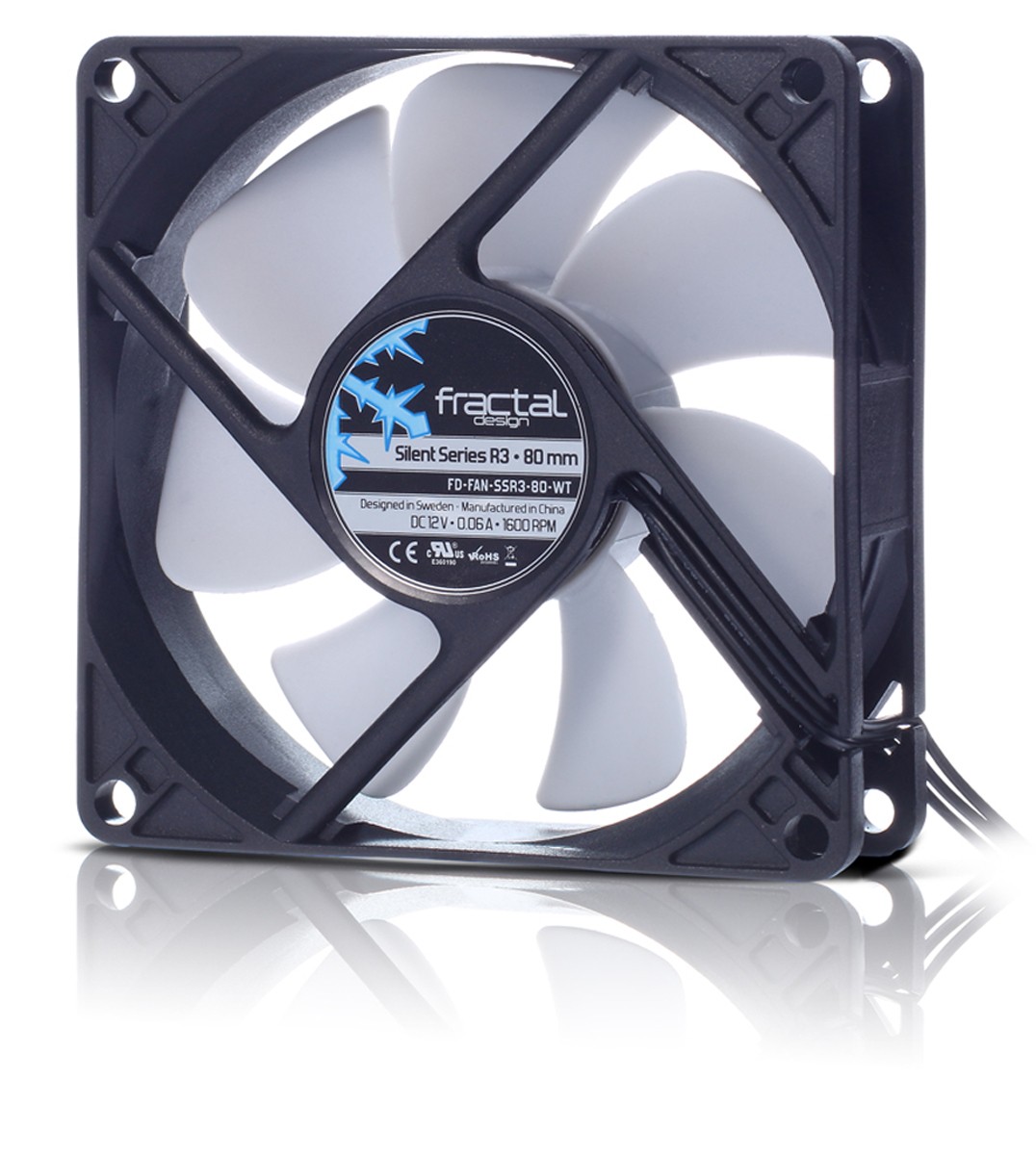 Ventola Fractal Design Silent Series R3 80mm - Immagine 1