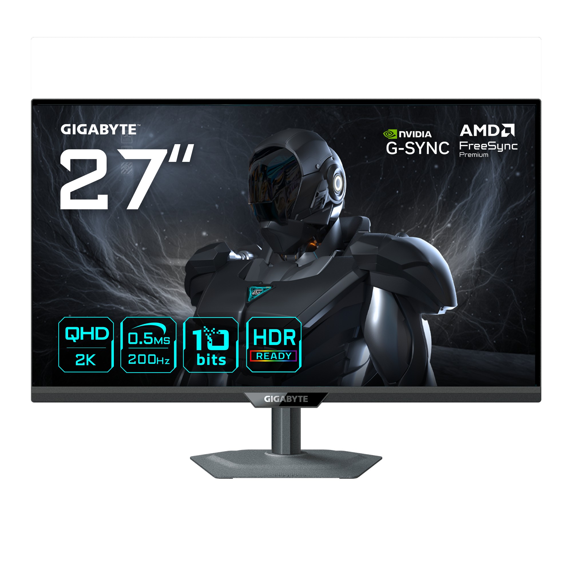 Monitor GIGABYTE G27Q20 Monitor Gaming 27” QHD - 2560 x 1440 Nero - Immagine 1