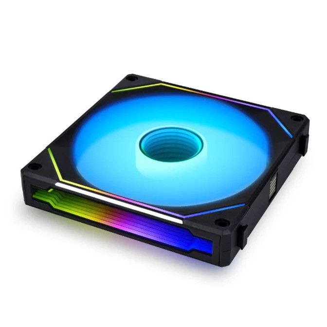 Ventola Lian Li UNI FAN SL-INF Wireless ARGB PWM 140mm Nero - Immagine 1