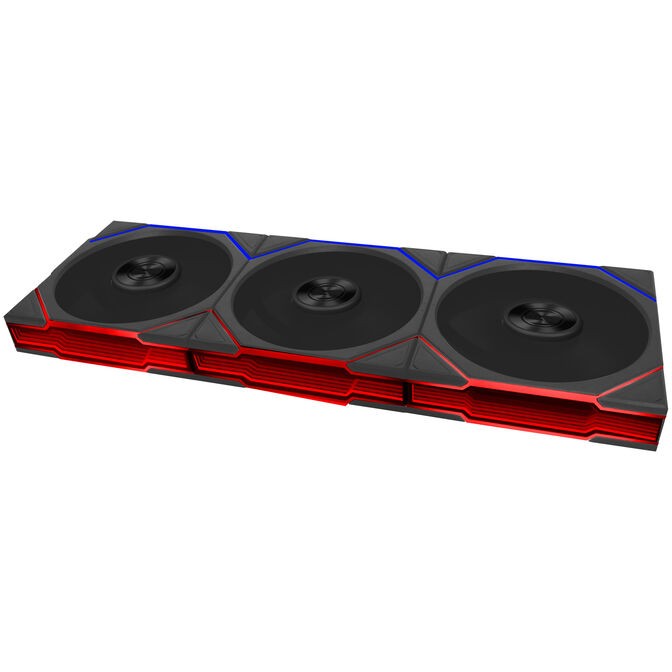 Ventole Lian Li UNI FAN TL Wireless FLEX ARGB Reverse Blade 120mm Con Controller Kit Da 3 Nero