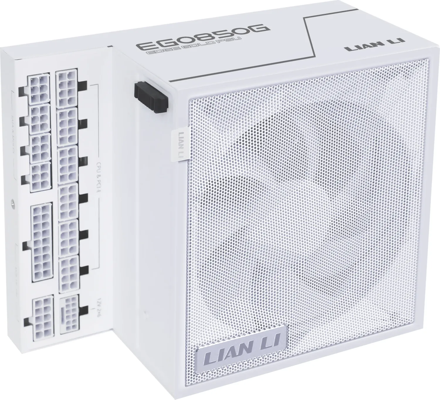 Alimentatore Lian Li Edge Gold 850 80 Plus Gold PCIE 5.1 ATX 3.1 850W Bianco - Immagine 1