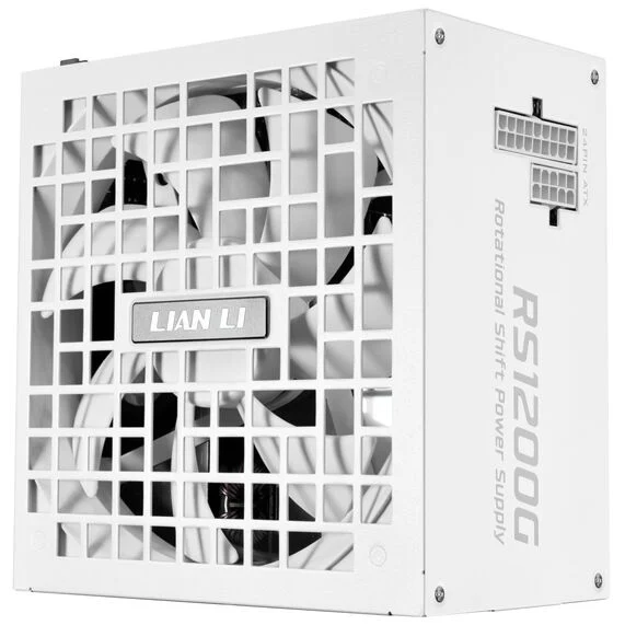 Alimentatore Lian Li RS Series 80 PLUS Gold ATX 3.1 Modulare 1200W Incluso RS Hub Bianco - Immagine 1