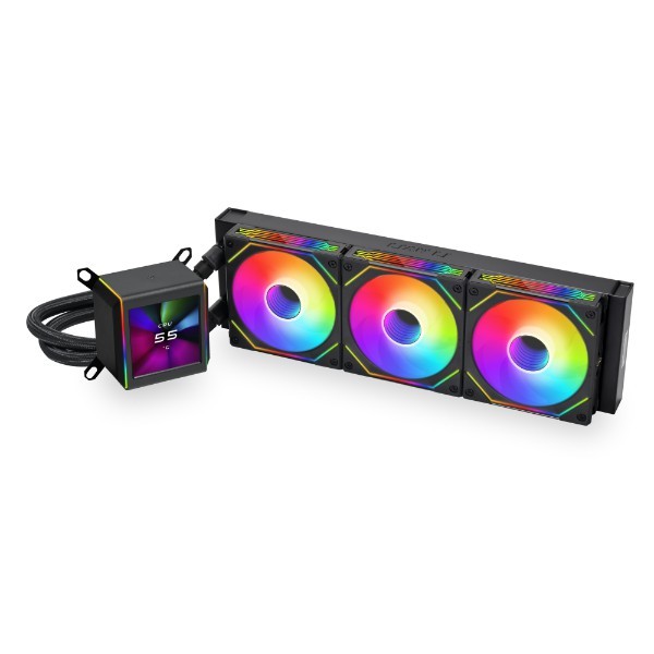 Dissipatore A Liquido Lian Li GALAHAD II LCD 360 SL-INF AIO ARGB - Nero - Immagine 1