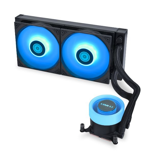 Dissipatore A Liquido Lian Li GA II Lite RGB 240mm Bianco - Immagine 1