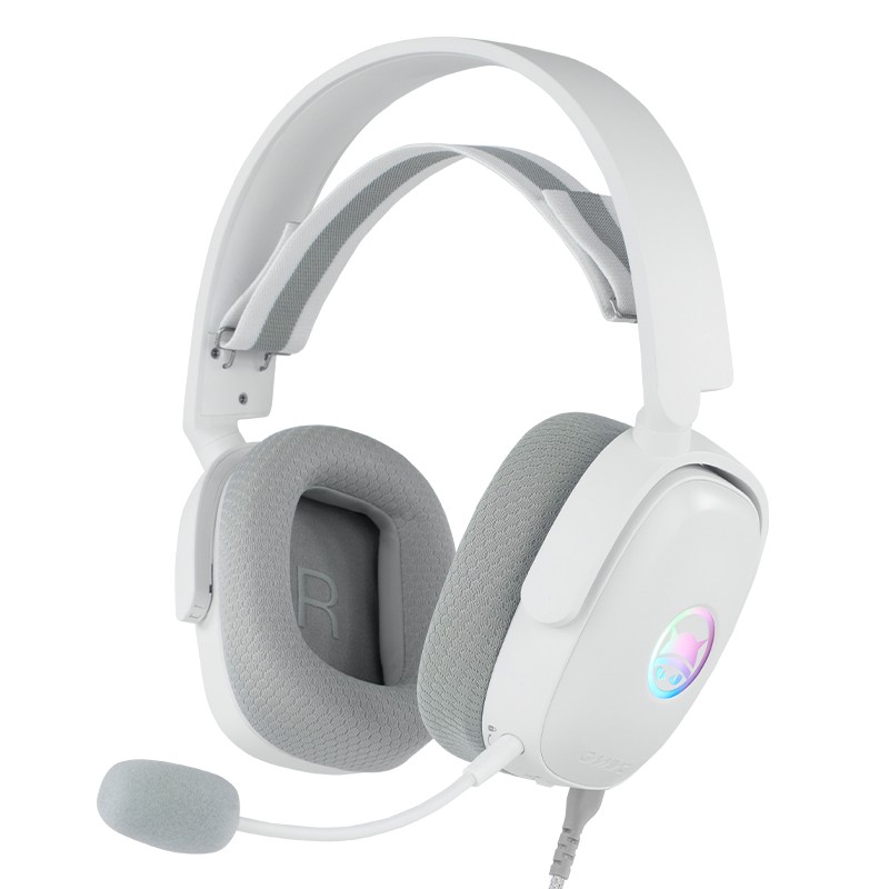 Headset GAMIAC HS71 Auricolare Cablato A Padiglione Gaming USB tipo-C Bianco