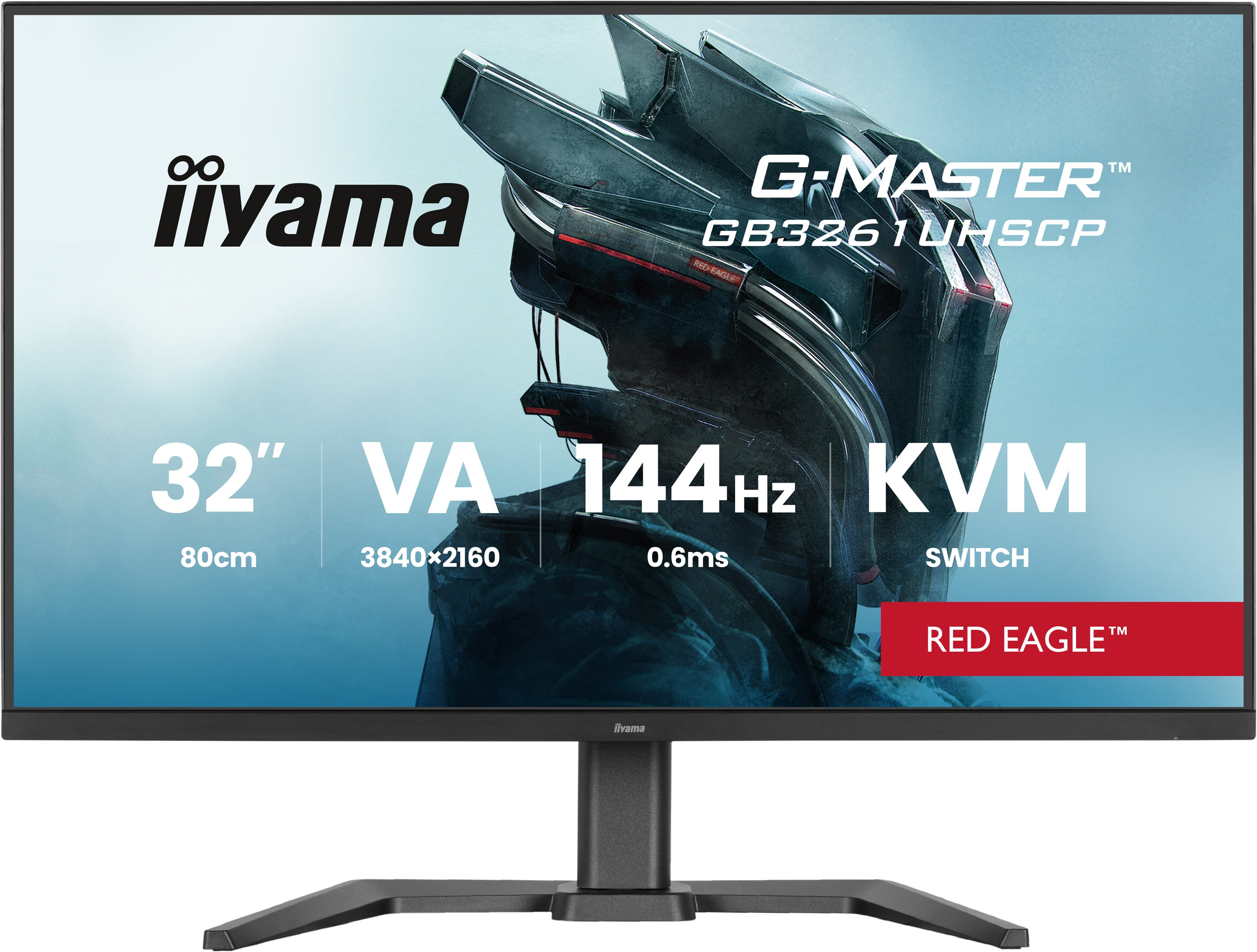 Monitor iiyama G-MASTER GB3261UHSCP-B1 32 3840 x 2160 Pixel 4K Ultra HD LED Nero