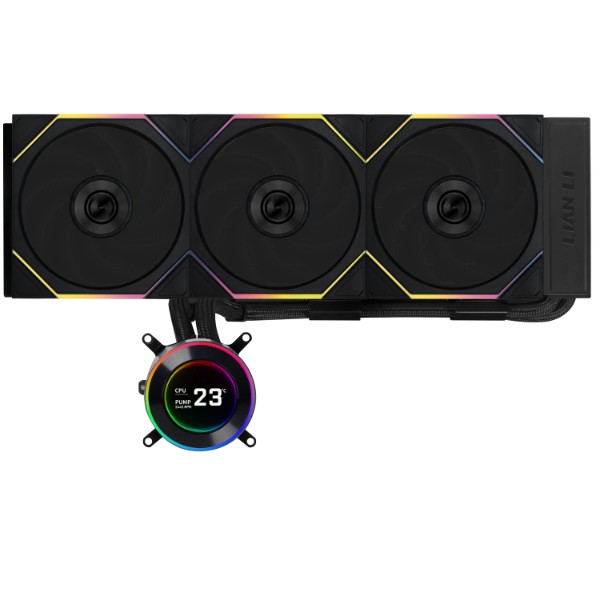 Dissipatore A Liquido Lian Li HYDROSHIFT II LCD-C 360TL ARGB 360mm Nero - Immagine 1