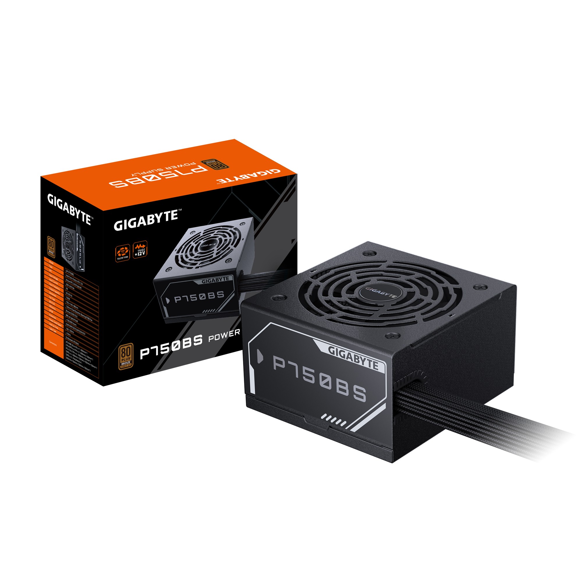 Alimentatori GIGABYTE GP-P750BS Nero 750w - Immagine 1