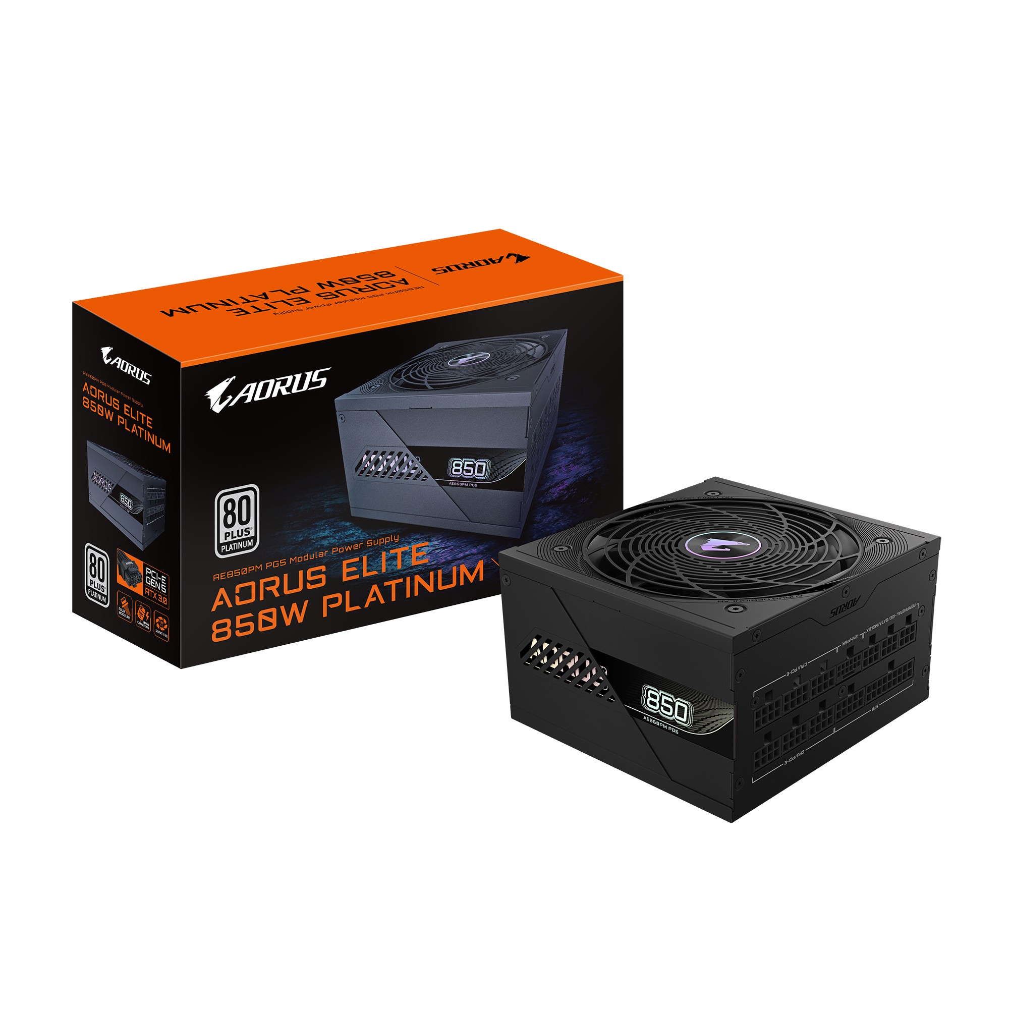Alimentatore GIGABYTE AORUS ELITE P850W 80 PLUS Platinum - Immagine 1