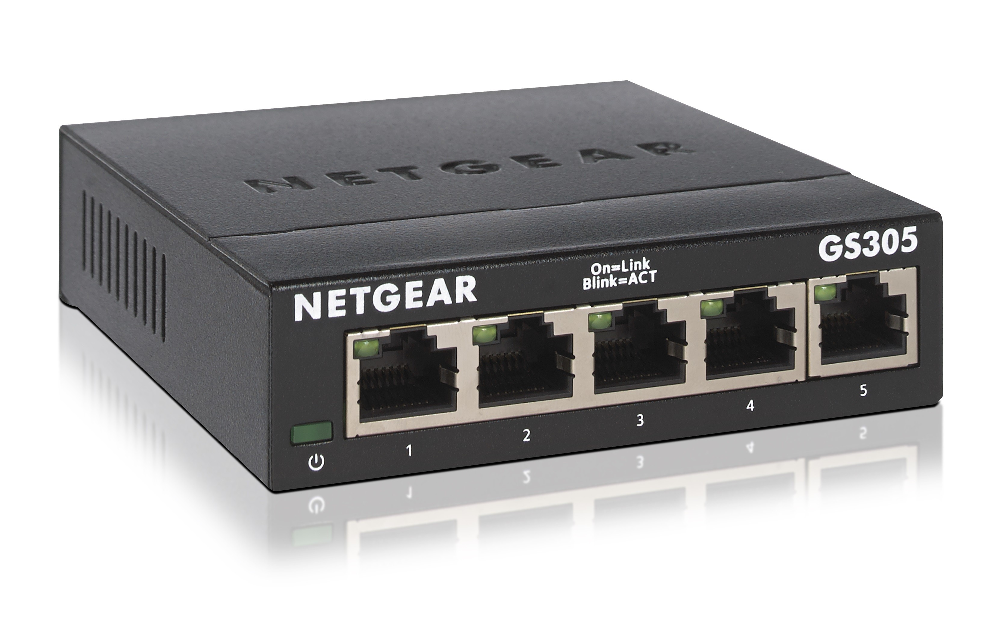 Switch NETGEAR 5-porte 10/100/1000 GS305-300PES