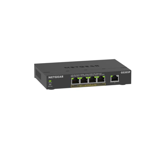 Switch NETGEAR 5-port 10/100/1000 GS305P-300EUS - Immagine 1