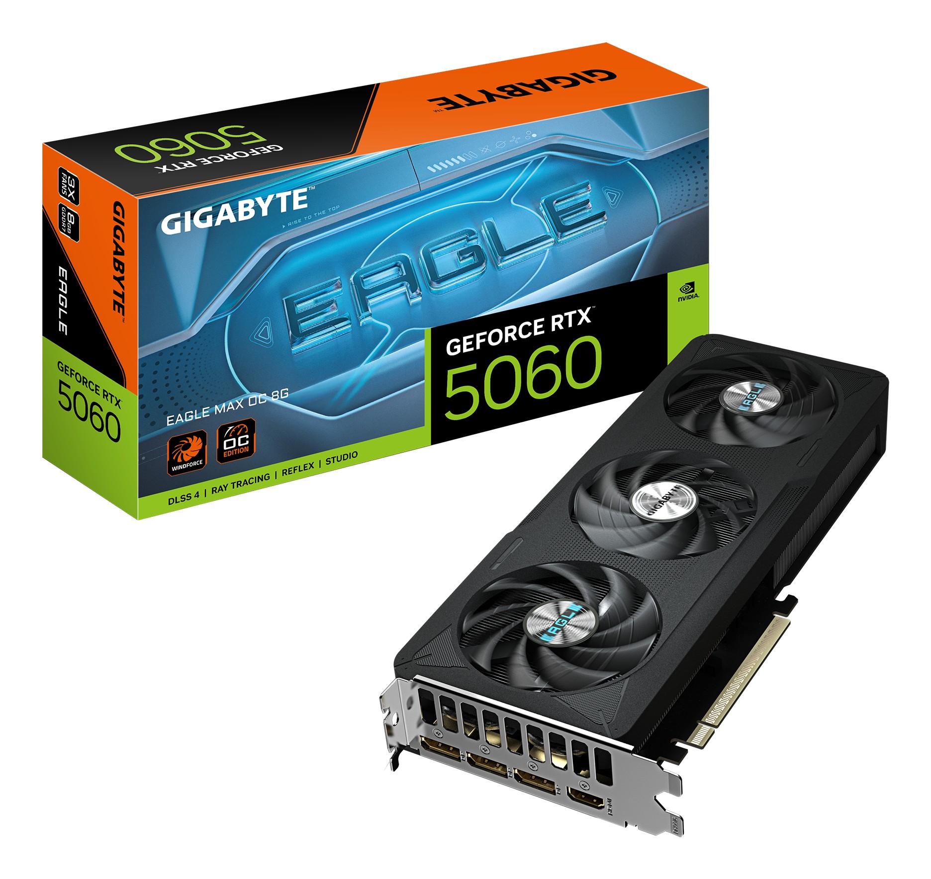 Scheda video Gigabyte GeForce RTX 5060 8GB Eagle Max OC - Immagine 1