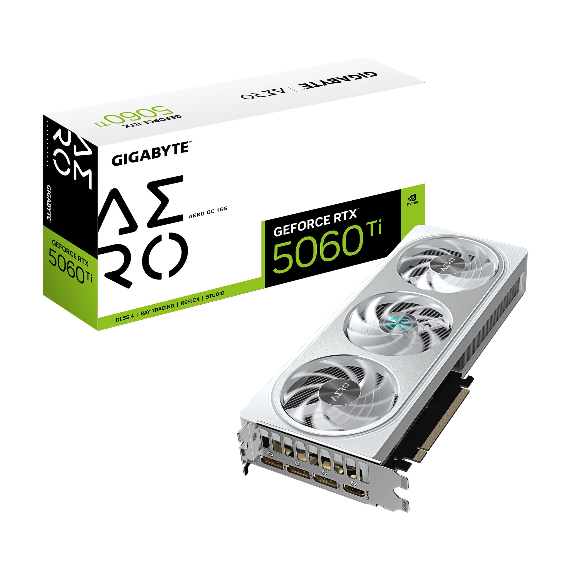 Scheda Video Gigabyte GeForce RTX 5060 TI 16GB Aero OC - Immagine 1