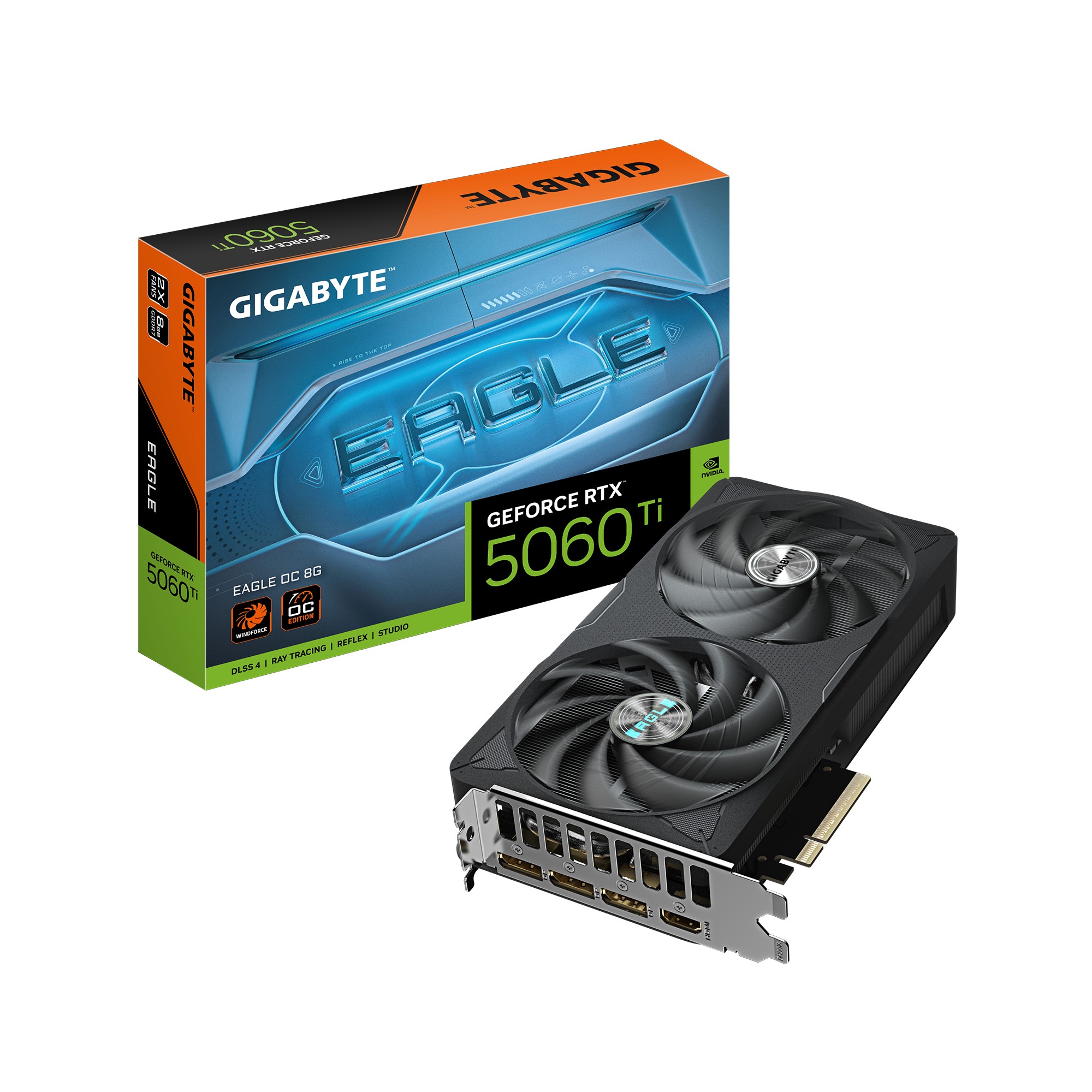 Scheda Video Gigabyte GeForce RTX 5060 TI 8GB EAGLE OC - Immagine 1