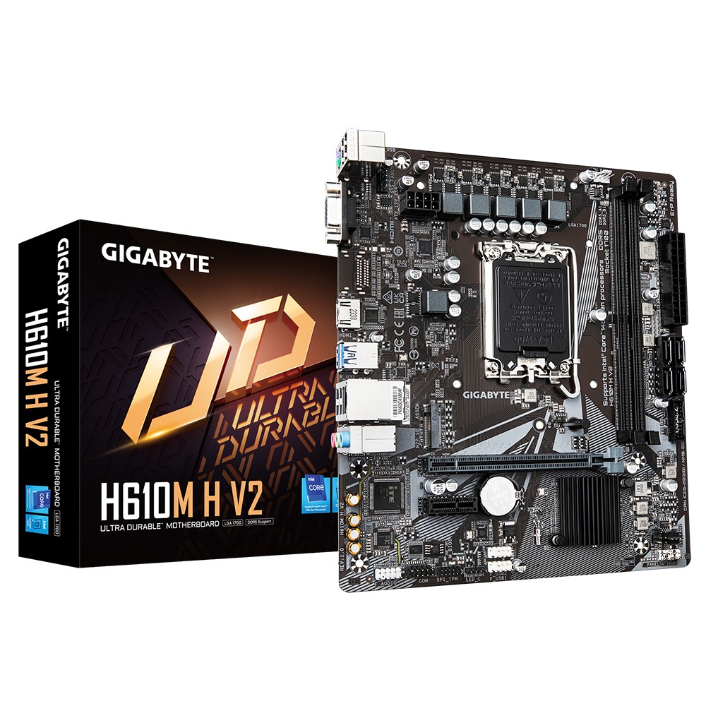 Scheda Madre Gigabyte H610M H V2 - Immagine 1