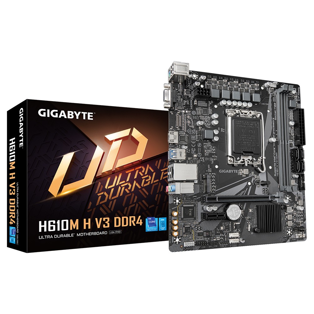 Scheda Madre Gigabyte H610M H V3 DDR4 - Immagine 1