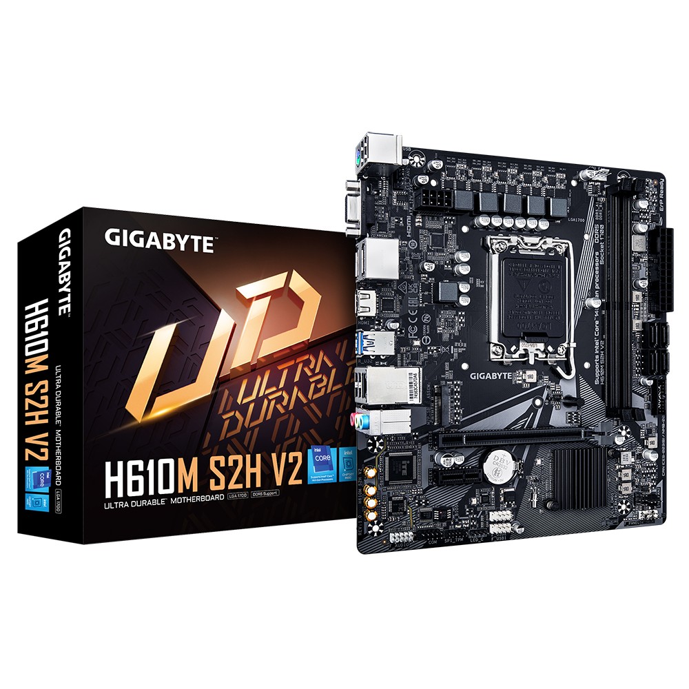 Scheda Madre Gigabyte H610M S2H V2 - Immagine 1