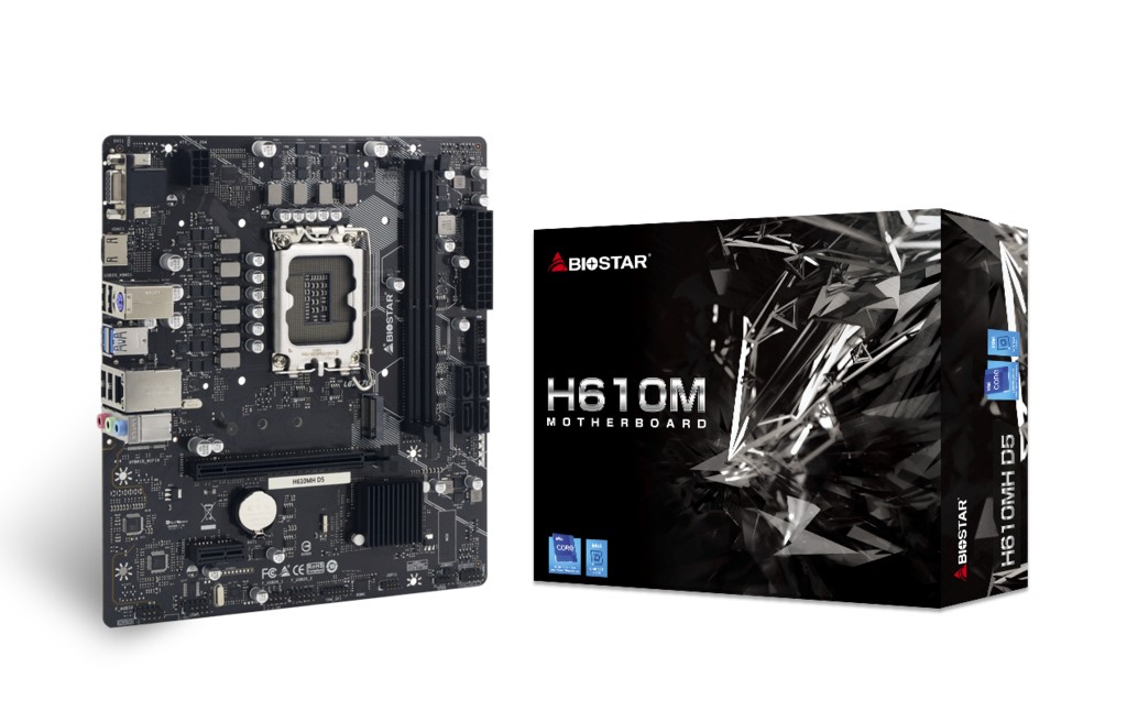 Scheda Madre Biostar H610MH D5 LGA 1700 - Immagine 1