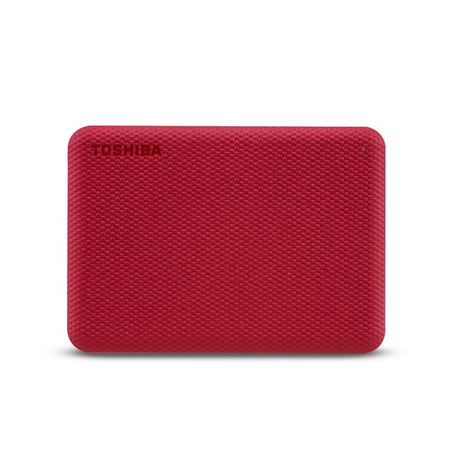 HDD Esterno Toshiba Canvio Advance 2 TB Rosso - Immagine 1
