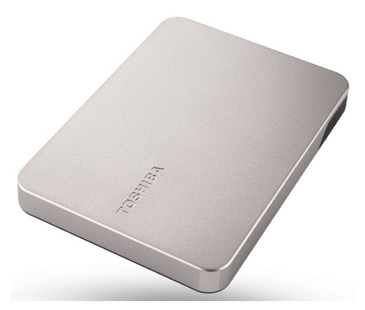 Hard Disk Esterno Toshiba Canvio Flex 1TB USB-C Argento - Immagine 1