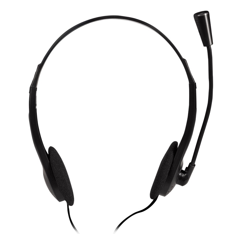Headset LogiLink Stereo con microfono HS0052 - SPEDIZIONE IMMEDIATA - Immagine 1