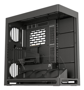 Case HAVN HS 420 VGPU Midi Tower E-ATX Vetro Temperato Nero - Immagine 1