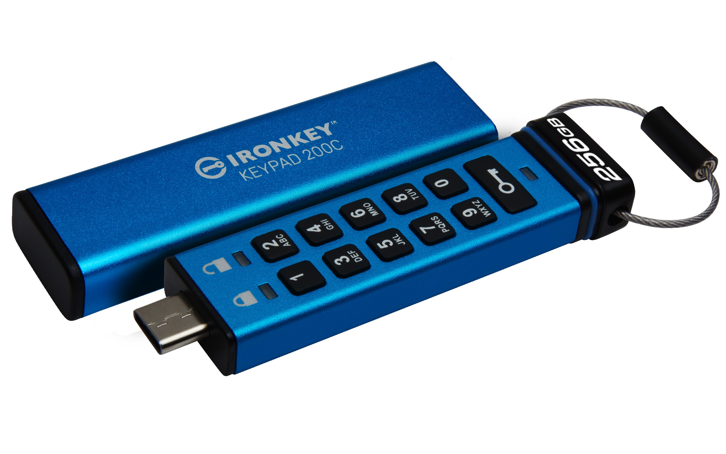Pendrive Kingston IronKey Keypad 200 256 GB - Immagine 1