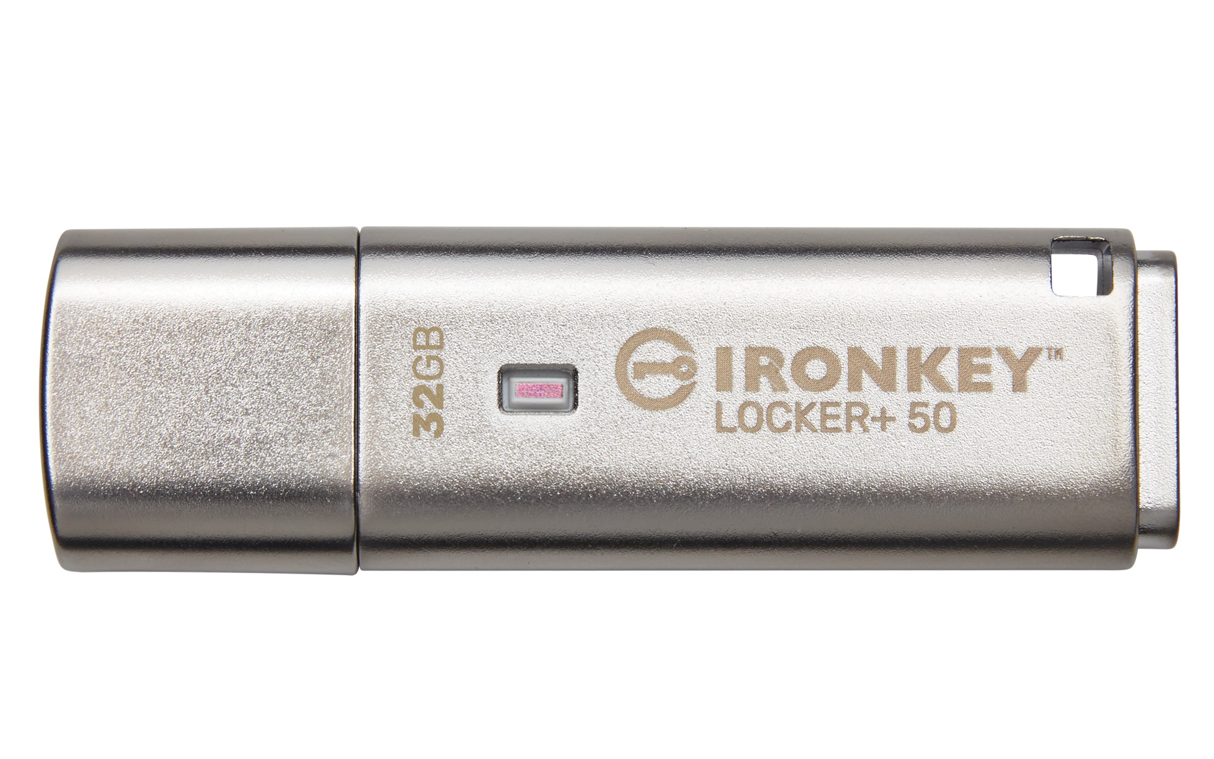 Pendrive Kingston IronKey Locker+ 50 32 GB argento - Immagine 1